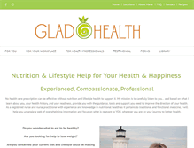 Tablet Screenshot of gladhealth.com